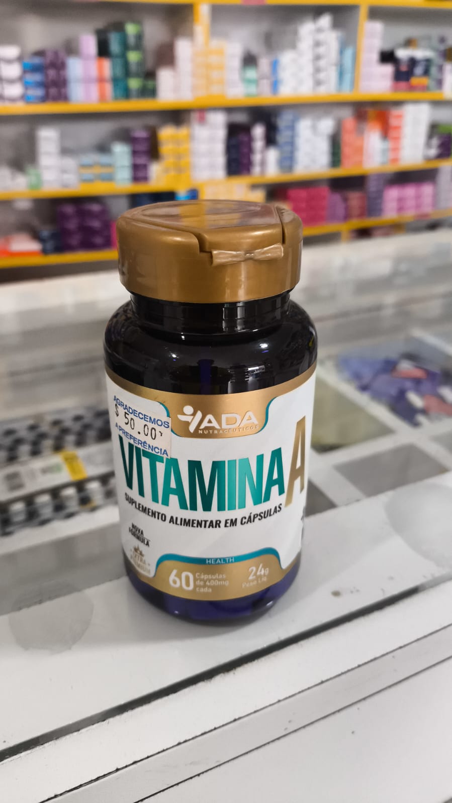 Vitamina A ADA 60 cápsulas