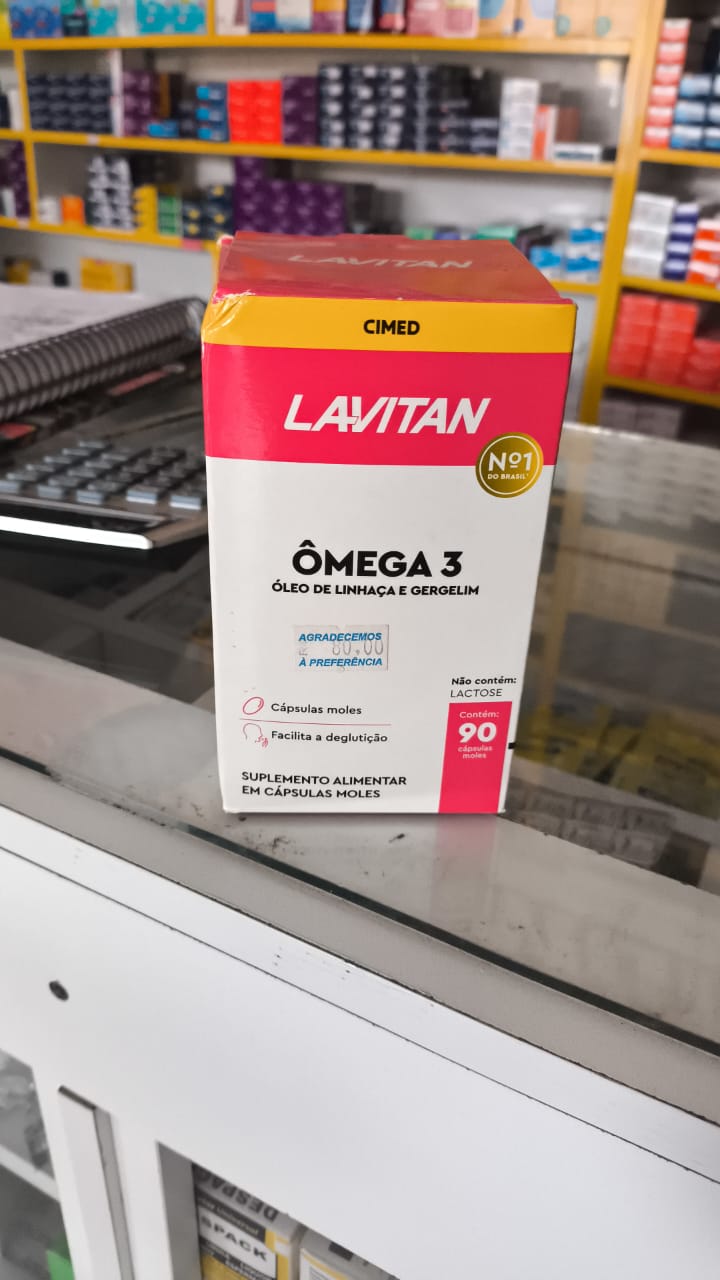 Lavitan Ômega 3 90 cápsulas