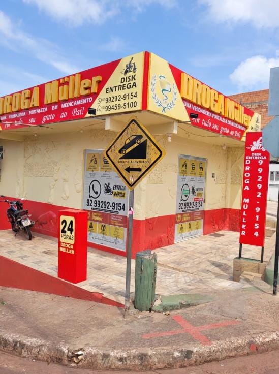 Fachada da unidade Droga Müller — Matriz